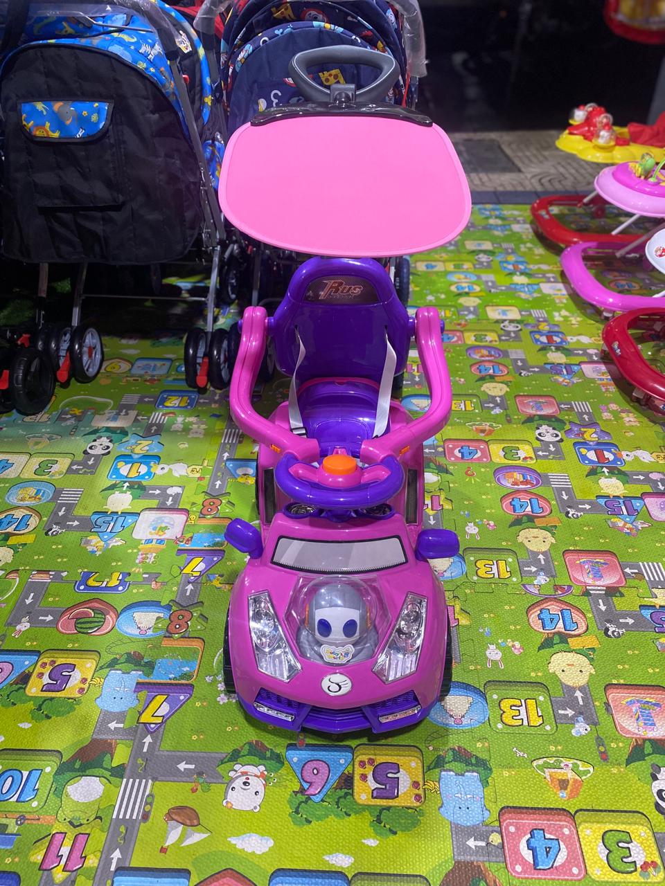 CARRO CON EMPUJADOR ROBOT