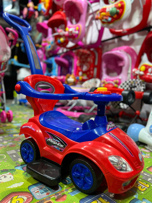 CARRO CON EMPUJADOR MEGACAR