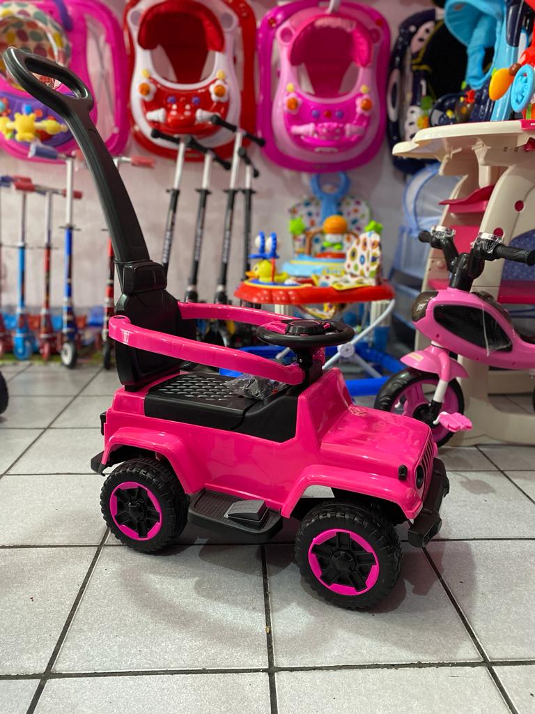 CARRO CON EMPUJADOR ELÉCTRICO