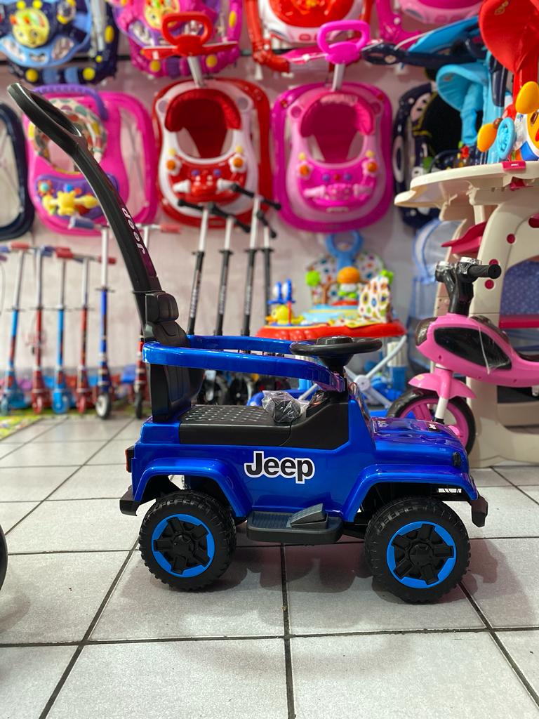 CARRO CON EMPUJADOR ELÉCTRICO