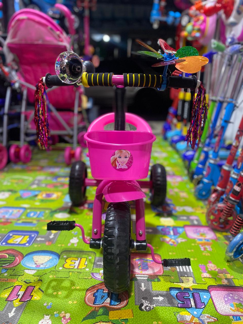 TRICICLO CORNETA FLECO BABY GO