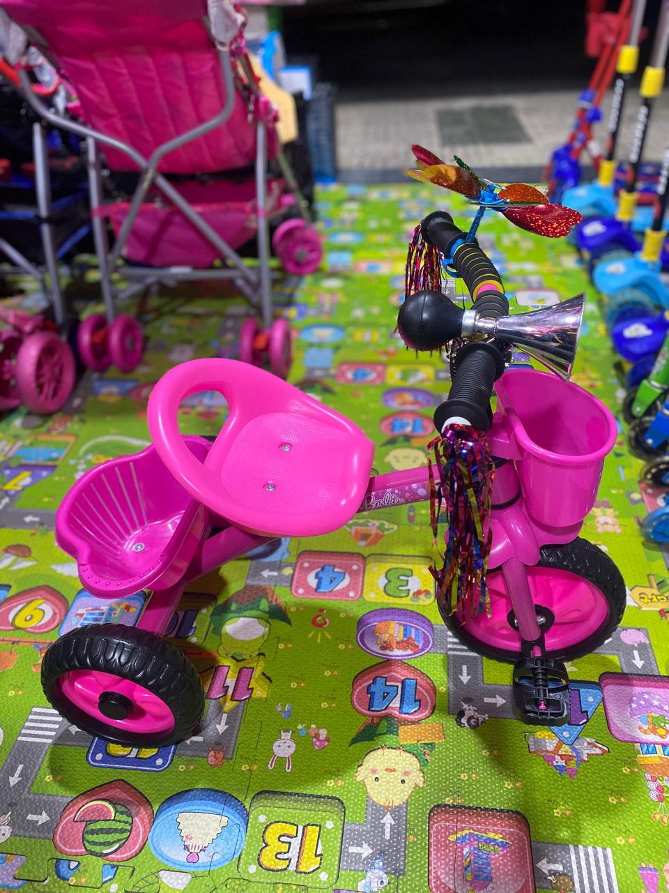 TRICICLO CORNETA FLECO BABY GO