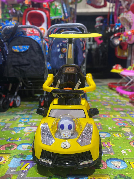 CARRO CON EMPUJADOR ROBOT
