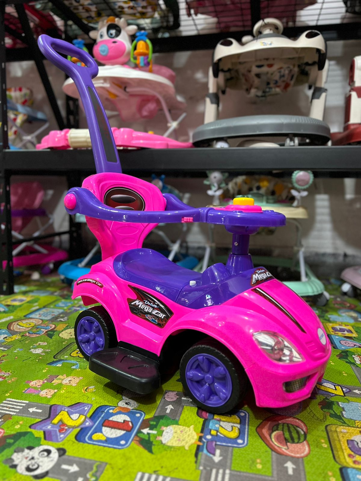 CARRO CON EMPUJADOR MEGACAR