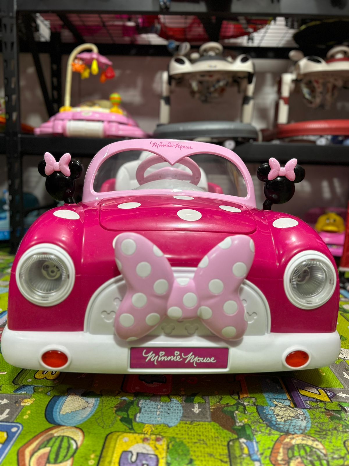 CARRO ELECTRICO MINNIE MOUSE