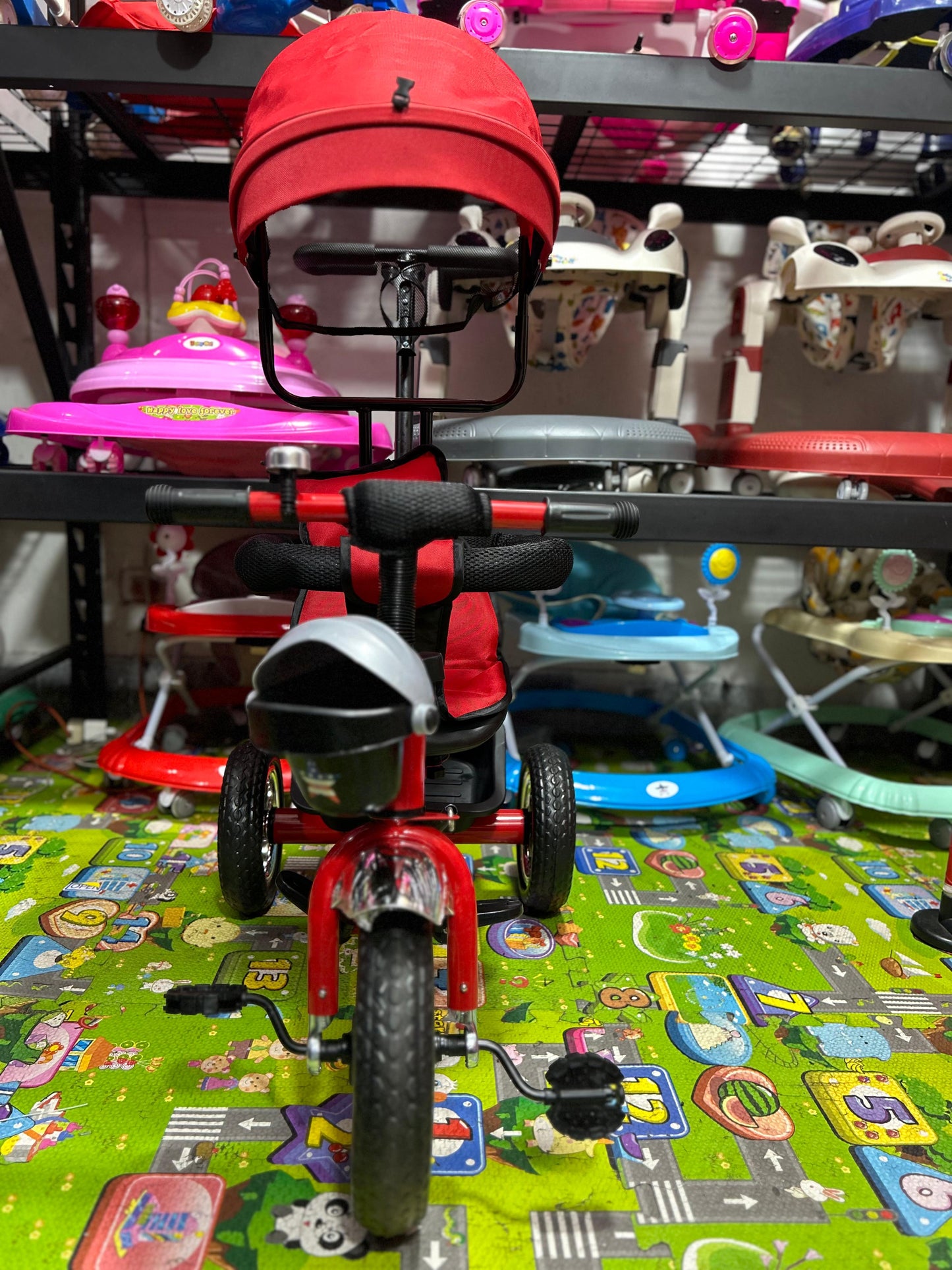 TRICICLO CON EMPUJADOR