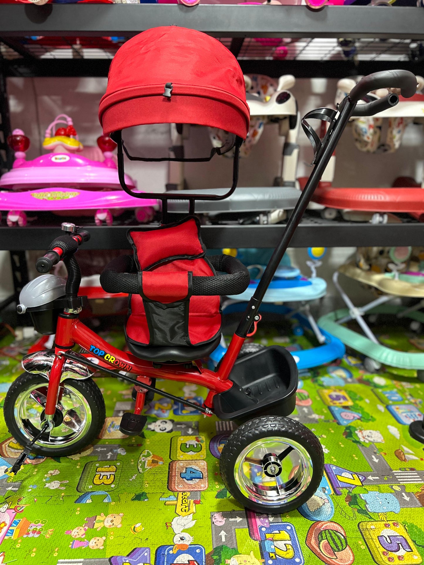 TRICICLO CON EMPUJADOR