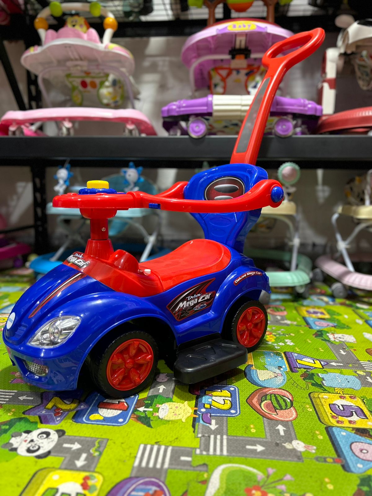 CARRO CON EMPUJADOR MEGACAR